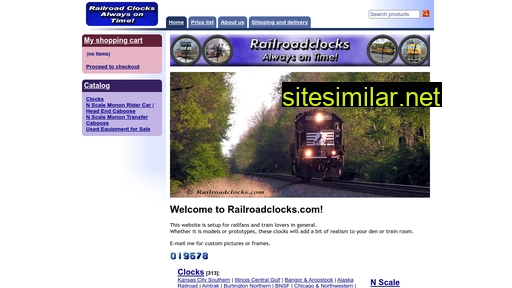 railroadclocks.com alternative sites