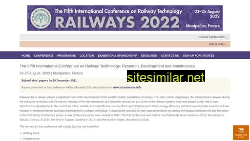 railwaysconference.com alternative sites