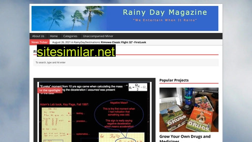 rainydaymagazine.com alternative sites