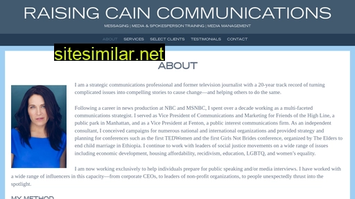 raisingcaincommunications.com alternative sites