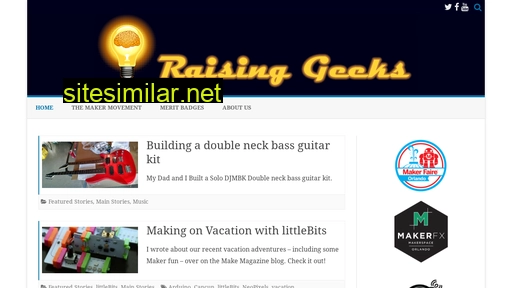 raisinggeeks.com alternative sites