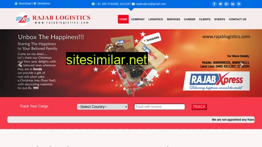 rajablogistics.com alternative sites