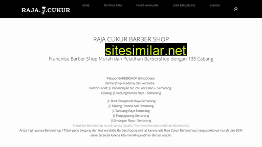 rajacukurbarbershop.com alternative sites