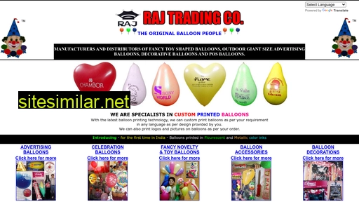 rajballoons.com alternative sites