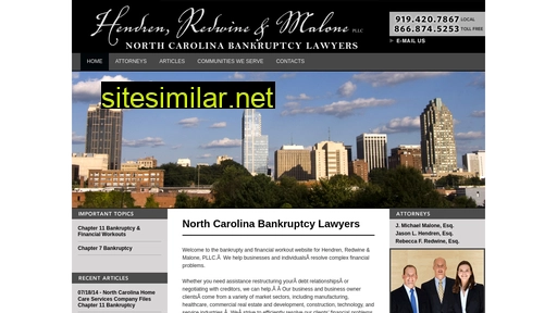 Raleighattorneybankruptcy similar sites