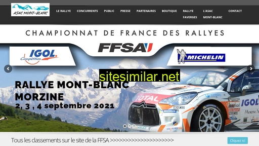 Rallye-mont-blanc-morzine similar sites