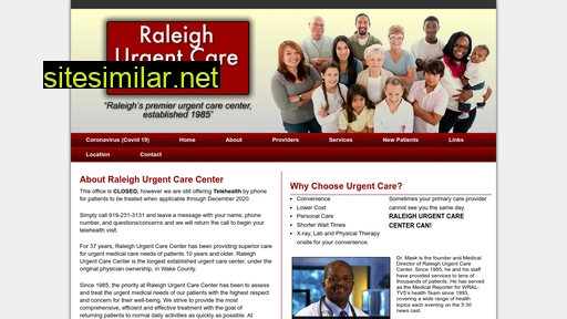 Raleighurgentcarecenter similar sites
