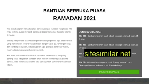 Ramadanfoodaid similar sites