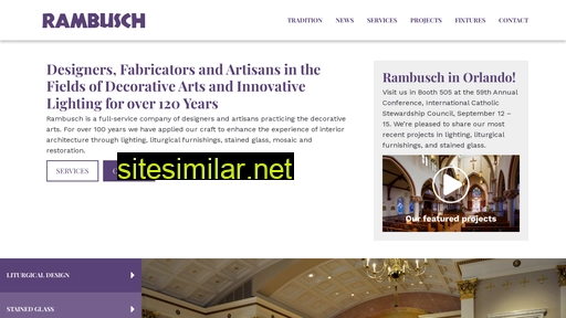 rambusch.com alternative sites