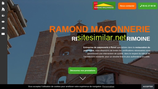 ramond-maconnerie.com alternative sites