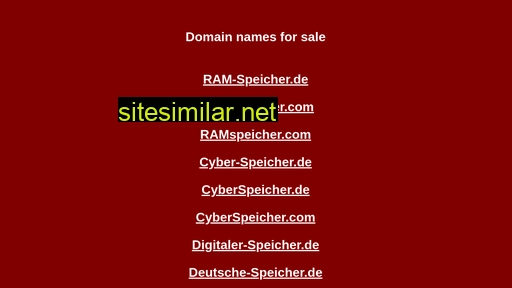 ram-speicher.com alternative sites