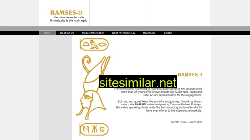 Ramses-cable similar sites