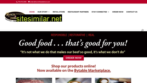 ranchfoodsdirect.com alternative sites