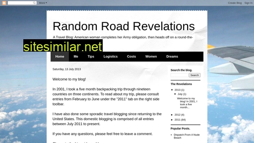 randomroadrevelations.blogspot.com alternative sites