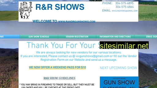 randrgunshows.com alternative sites