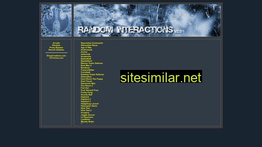Randominteractions similar sites