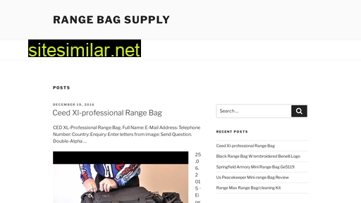 rangebagsupply.com alternative sites