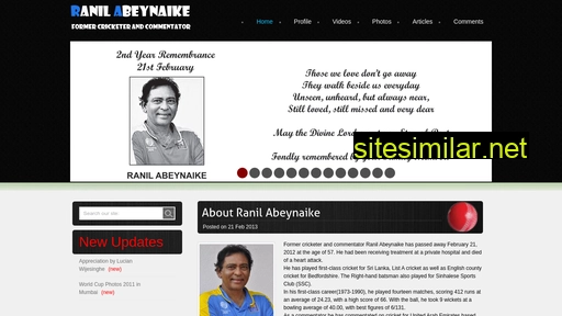 ranilabeynaike.com alternative sites
