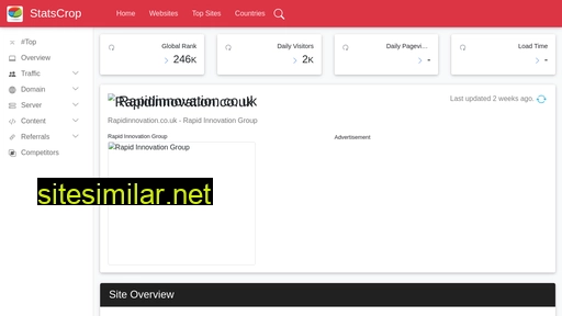 rapidinnovation.co.uk.statscrop.com alternative sites