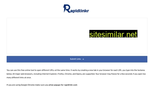 Rapidlinkr similar sites