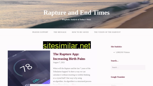 raptureandendtimes.com alternative sites