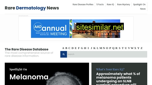 raredermatologynews.com alternative sites