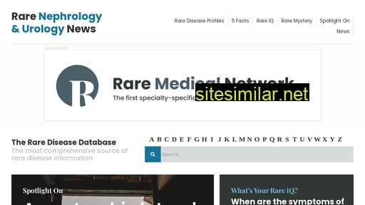 Rarenephrologynews similar sites