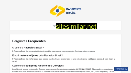 rastreiosbrasil.com alternative sites