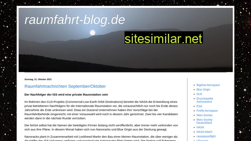 raumfahrt-blog.blogspot.com alternative sites