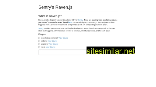 Ravenjs similar sites
