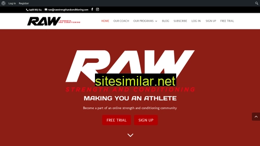 rawstrengthandconditioning.com alternative sites