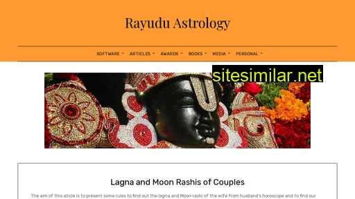 rayuduastrology.com alternative sites