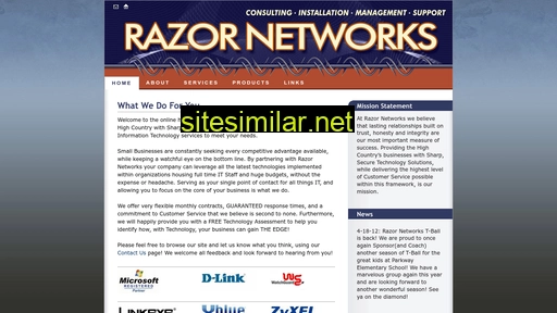 Razor-networks similar sites