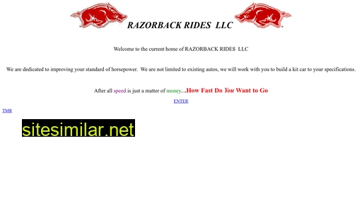 razorbackrides.com alternative sites