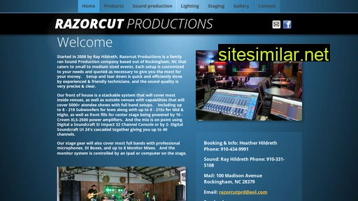 razorcutproductions.com alternative sites