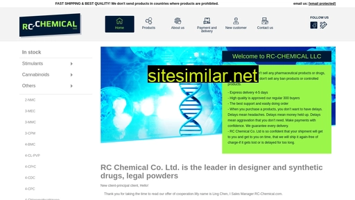 rc-chemical.com alternative sites