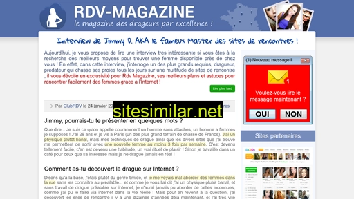 Rdv-magazine similar sites