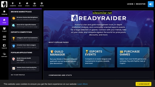 readyraider.com alternative sites