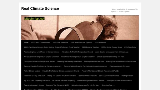 realclimatescience.com alternative sites