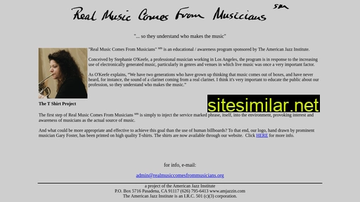 realmusiccomesfrommusicians.com alternative sites