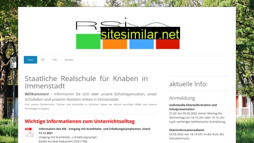 realschule-immenstadt.jimdofree.com alternative sites
