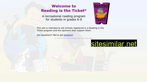 readingistheticket.com alternative sites