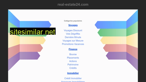 Real-estate24 similar sites