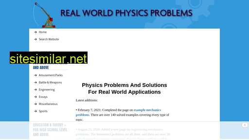 real-world-physics-problems.com alternative sites
