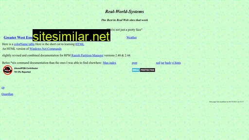 real-world-systems.com alternative sites