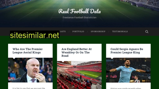 Realfootballdata similar sites