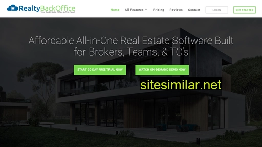 Realtybackoffice similar sites