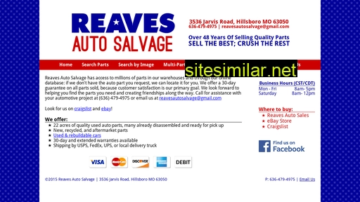 Reavesautosalvage similar sites