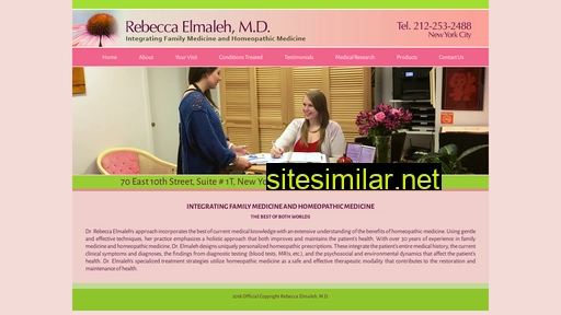 rebeccaelmalehmd.com alternative sites