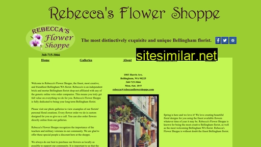 rebeccasflowershoppe.com alternative sites